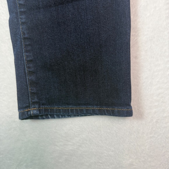 Eddie Bauer Women's Curvy Fit Slim Straight Dark Wash Jeans Size 6‎ - Picture 8 of 14